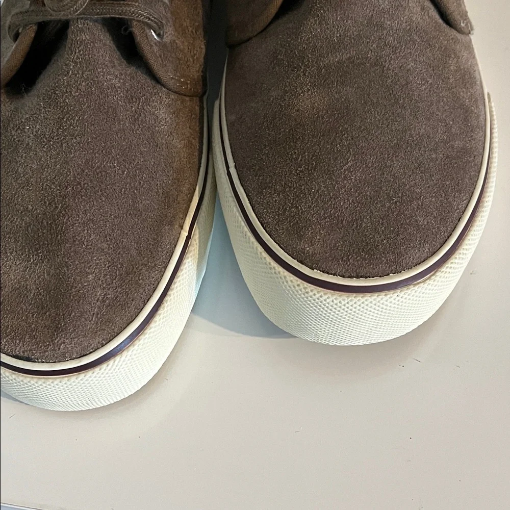 American Eagle Outfitters Suede Tan Chukka‎ Boot Sneakers Lace Up Ankle High